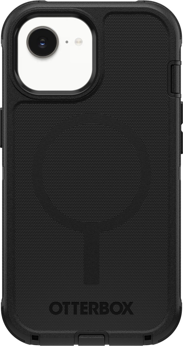 Otterbox Defender Backcover Apple iPhone 17e, iPhone 16e, iPhone 15, iPhone 14, iPhone 13 Svart MagSafe-kompatibel 77-97673
