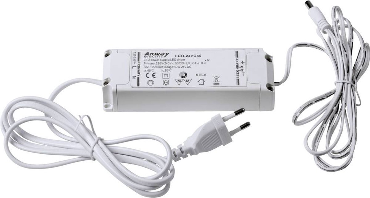 Heitronic 20156 Elektroniskt förkopplingsdon med dragavlastning