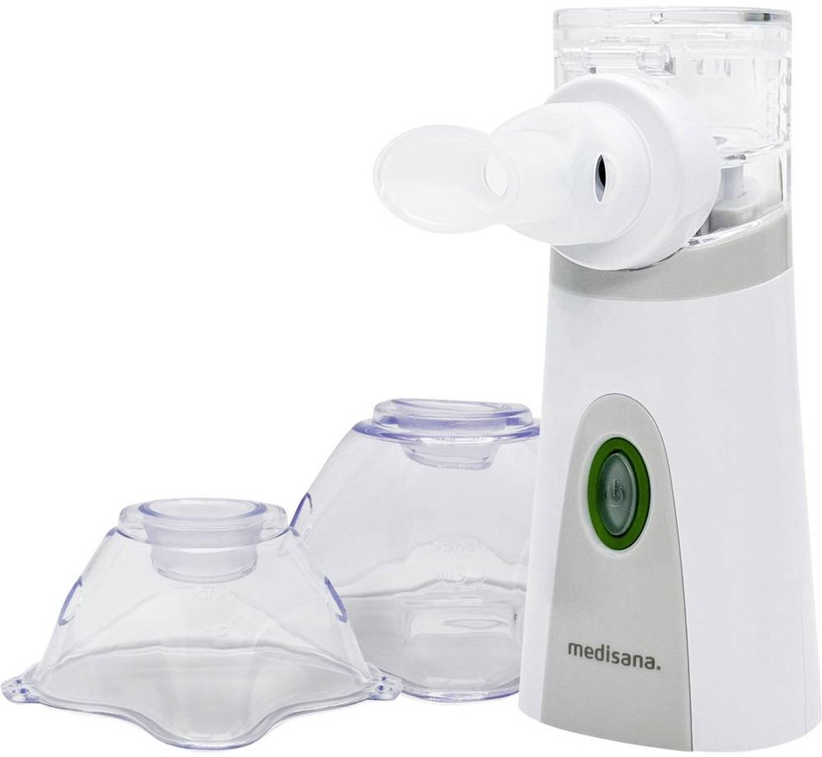Medisana IN 515 tragbarer Ultraschallvernebler Inhalator med munstycke, med ultraljud, med inandningsmask