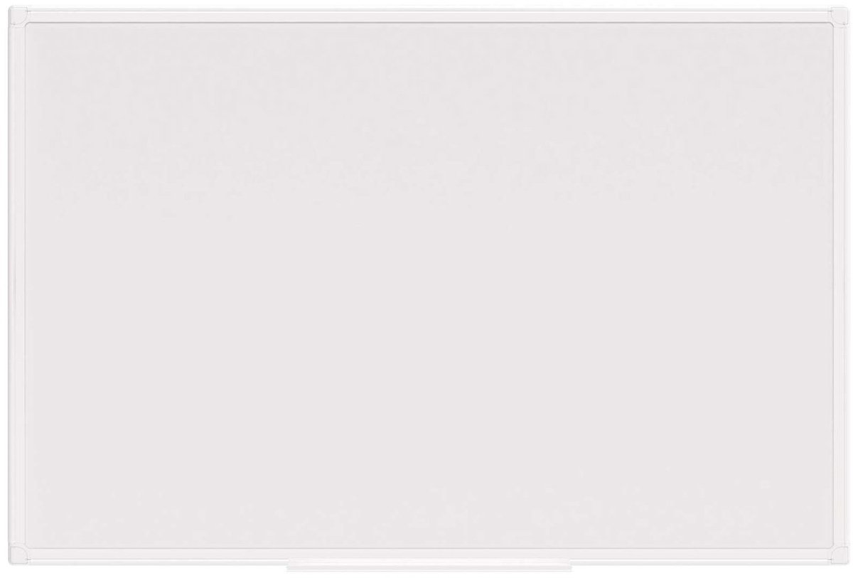 Maul Whiteboard MAULprimo (B x H) 90 cm x 60 cm Vit plastbelagd Bredd- eller höjdformat, inkl. pennhylla
