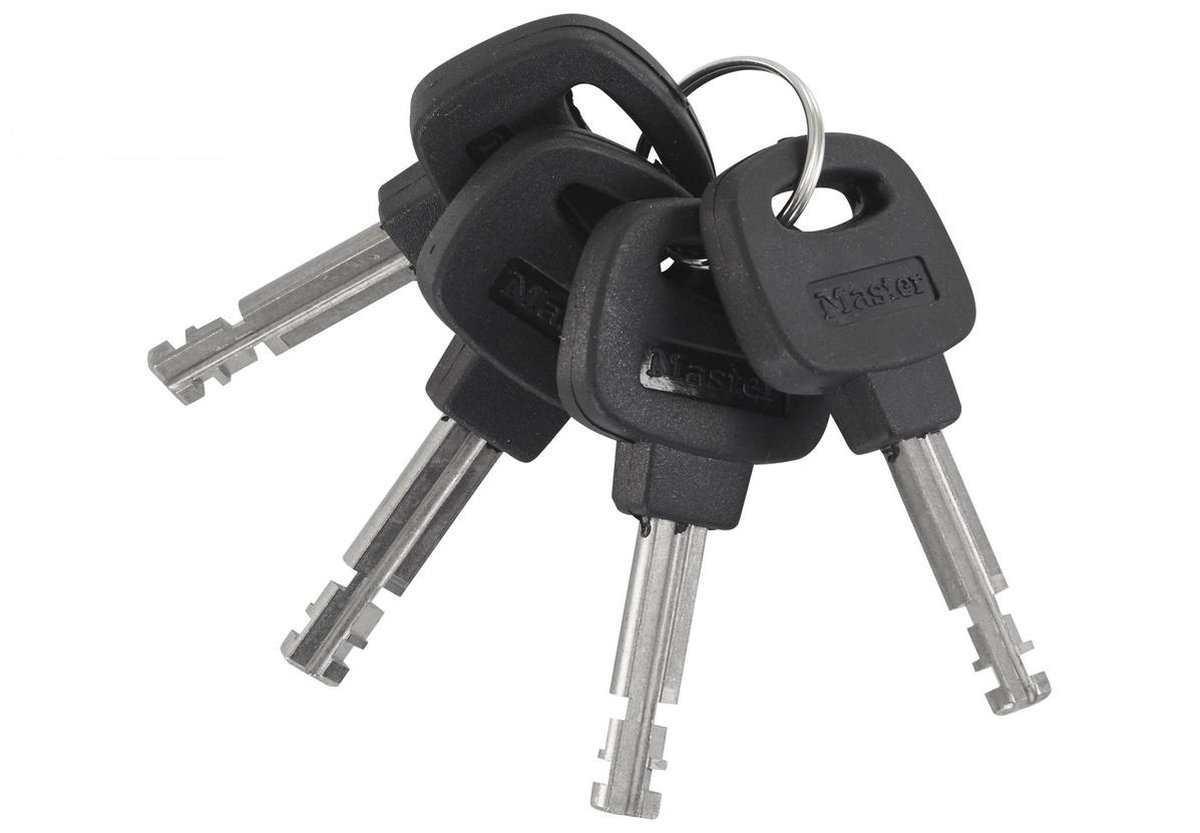 Master Lock 8115EURDPS Kabellås Svart Nyckellås