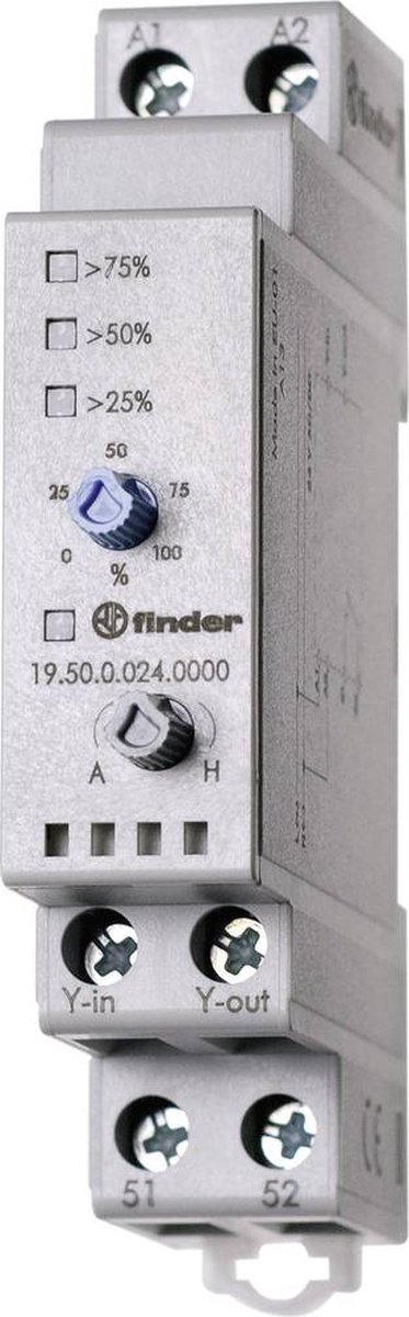 Finder 19.50.0.024.0000 Övervakningsreläer 1 NO 1 st