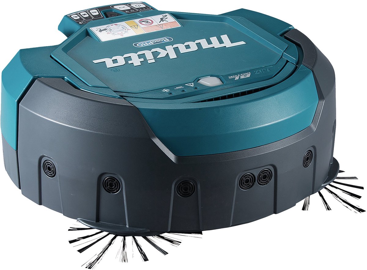 Makita DRC200Z Robotdammsugare Turkos Utan påse