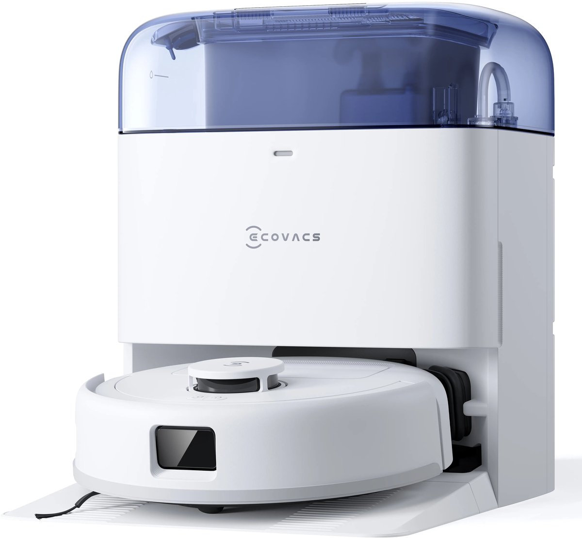 ECOVACS DEEBOT mini Sug- och golvtvättrobot Blå, Vit