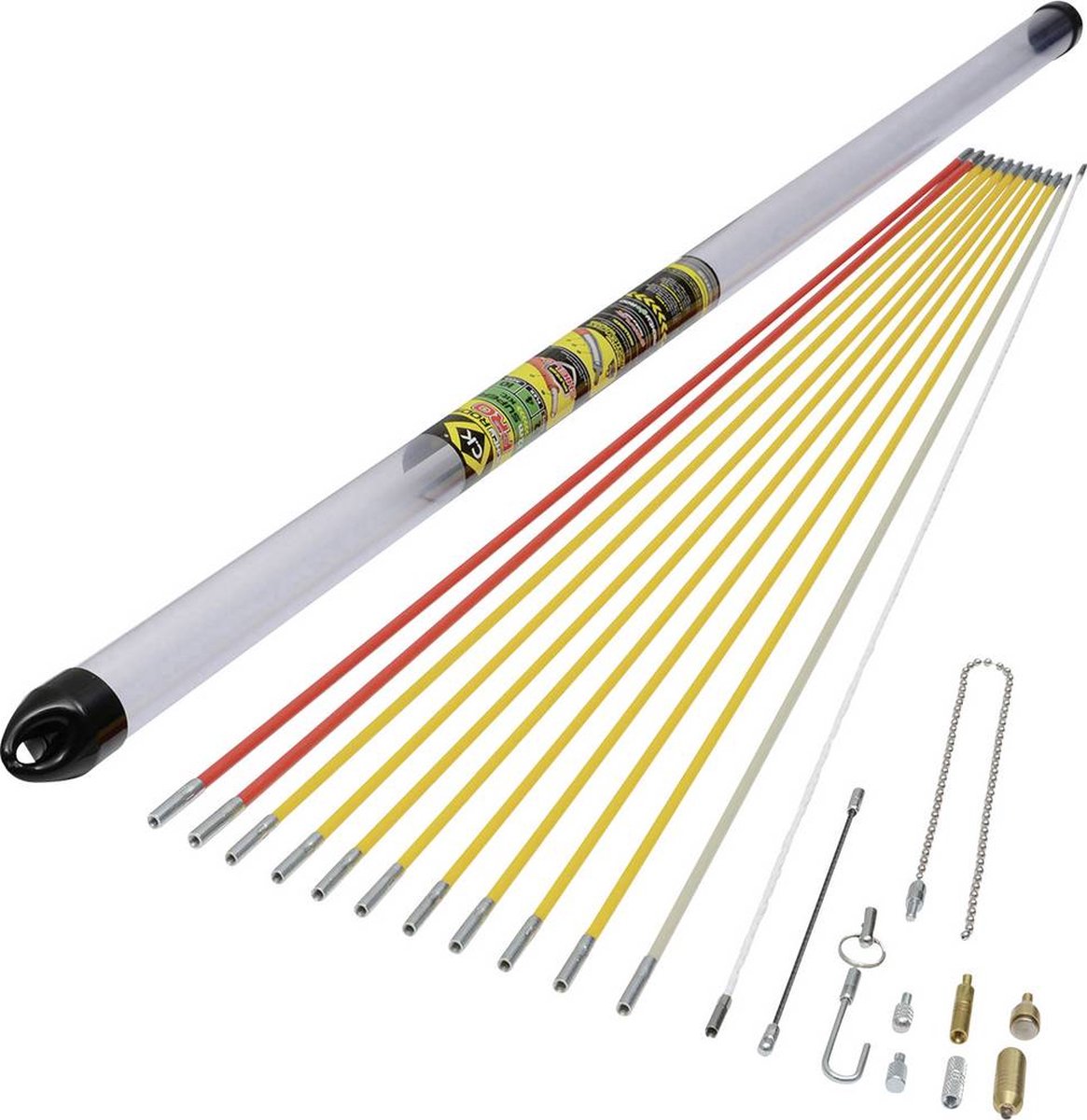 MightyRod PRO Kabeldragstänger 12 m super-sats T5422 C.K 1 st