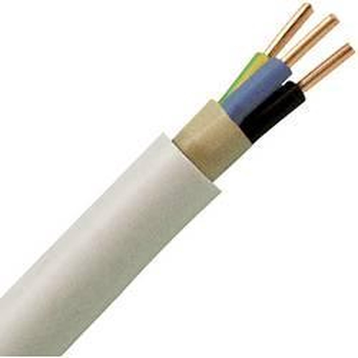 Kopp 150825001 Mantlad kabel NYM-J 3 G 1.5 mm² Grå 25 m