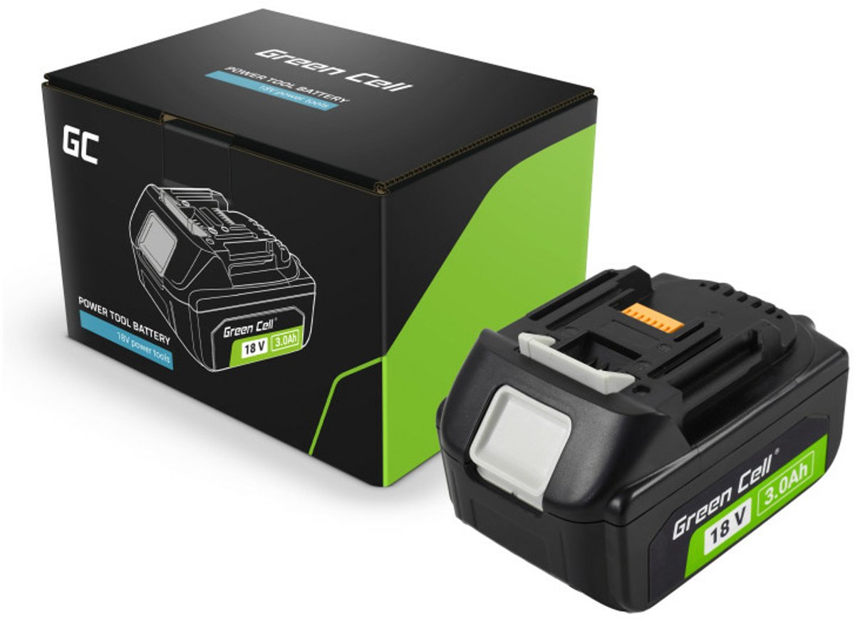 Green Cell GC-PTMA18V3 BL1830 Verktygsbatteri 18 V 3 Ah Li-Ion