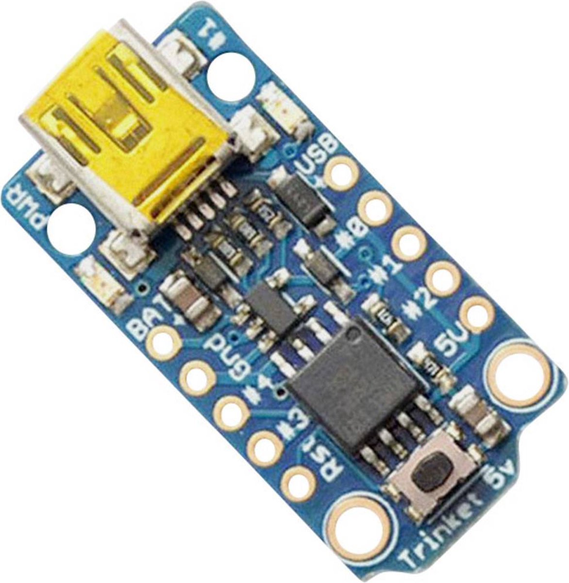 Adafruit 1501 Utvecklingskort Adafruit Trinket - Mini Microcontroller - 5V Logic AVR® ATtiny ATtiny85