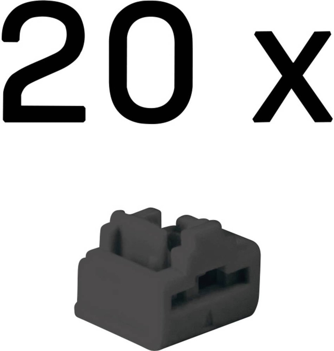 LINDY 47892 RJ45-portlås Svart