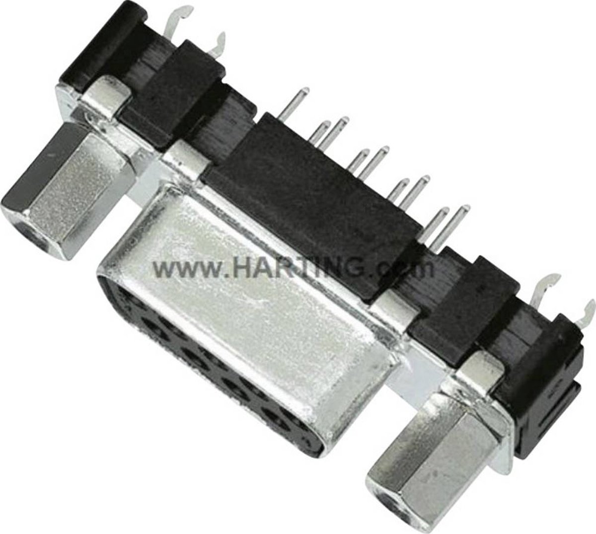 HARTING 09661516513 09661516513 D-Sub honkontakt 180 ° Antal poler: 9 Lödning 1 st