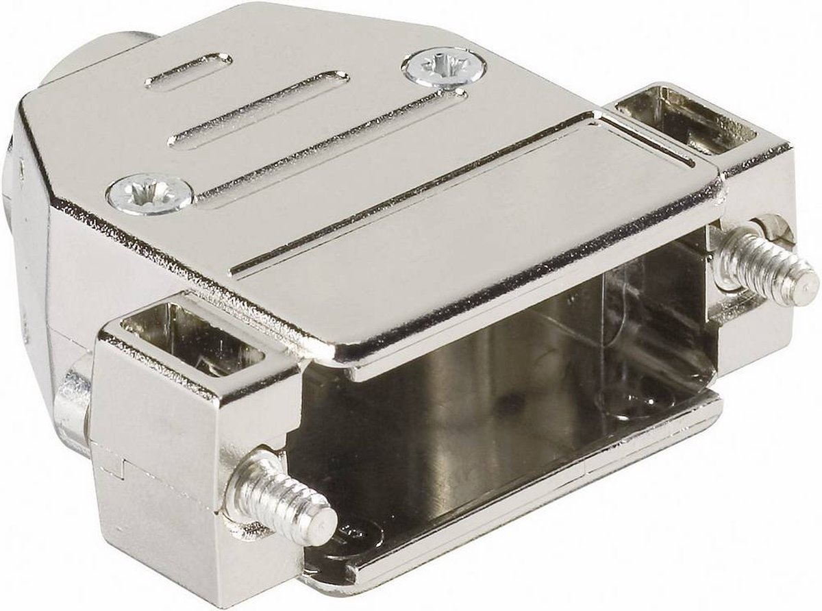 HARTING 09 67 009 0443 09670090443 D-sub hölje Antal poler: 9 Plast, metalliserad 180 ° Silver 1 st
