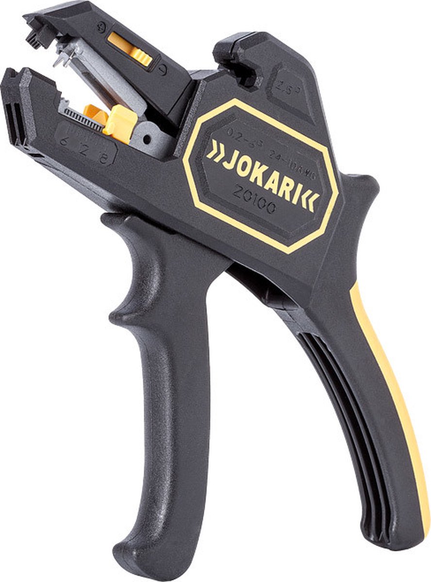 Jokari Secura T20100 Avisoleringstång 0.2 till 6 mm² 10 till 24 18 mm (max) Passar märke JOKARI