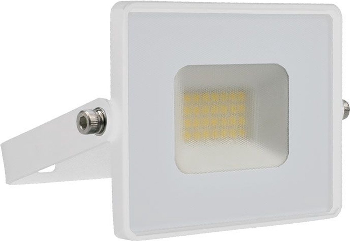 V-TAC VT-4021W-N 215951 LED-utomhusspotlight EEK: F (A - G) 20 W Ljusfärg: Kallvit