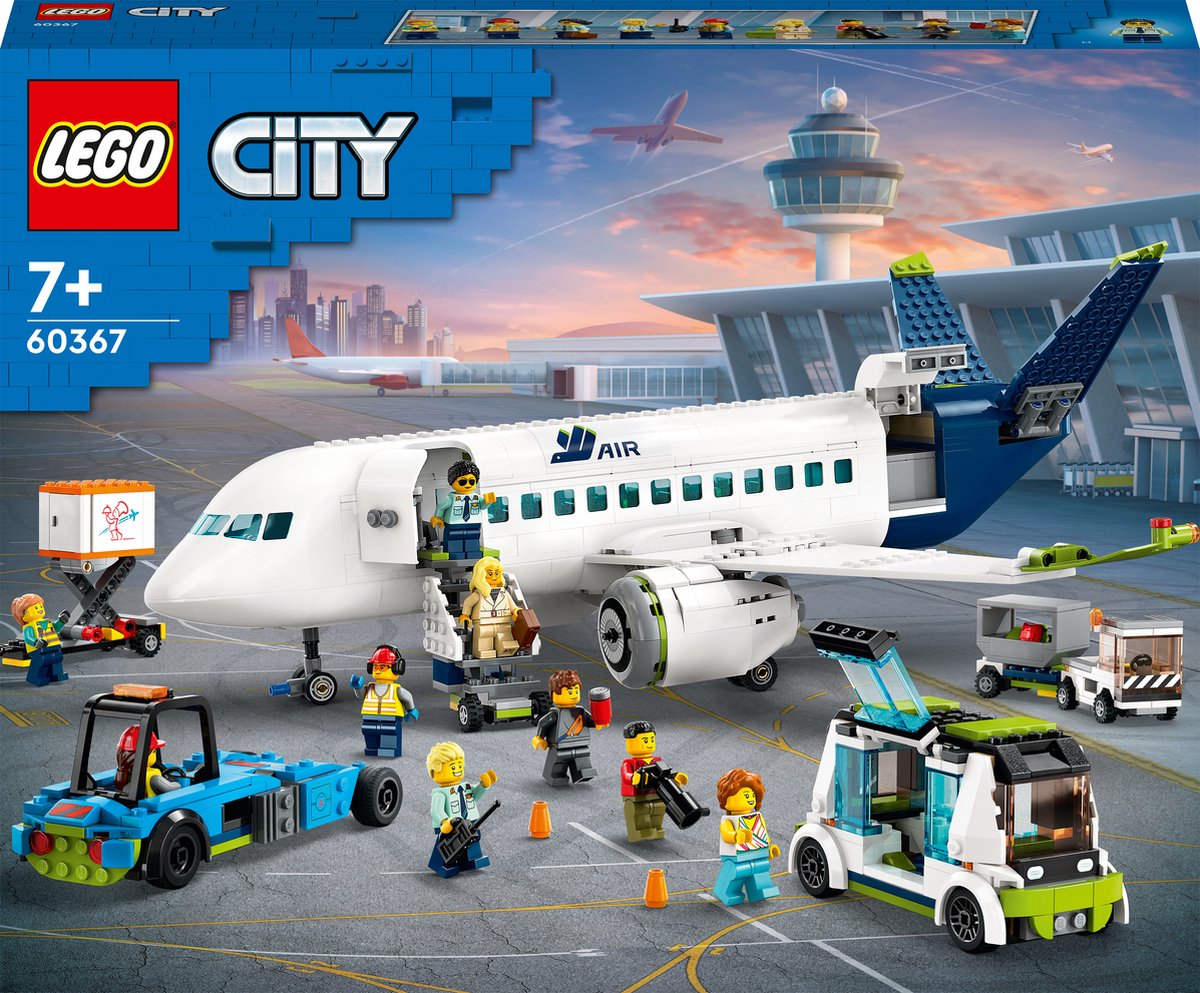 LEGO® CITY 60367 Passagerarflygplan