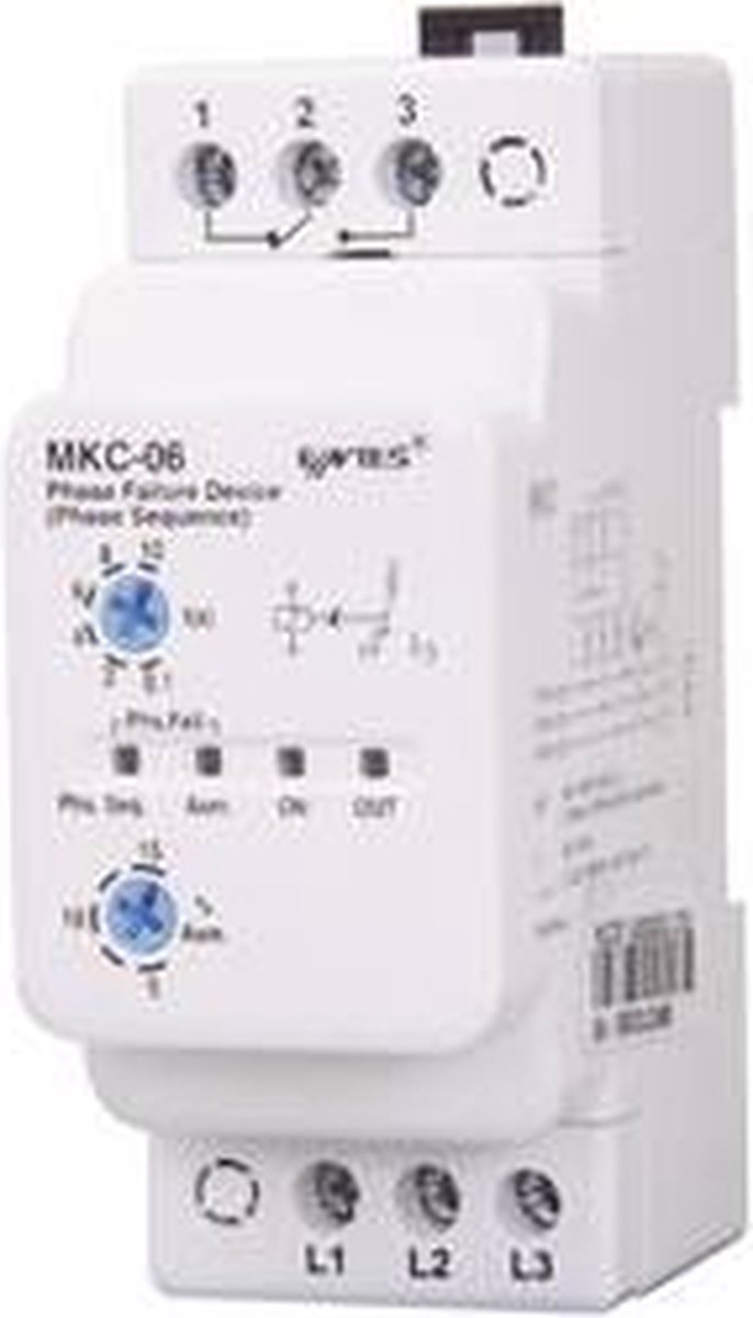 ENTES MKC-06 Övervakningsreläer 1 switch 1 st