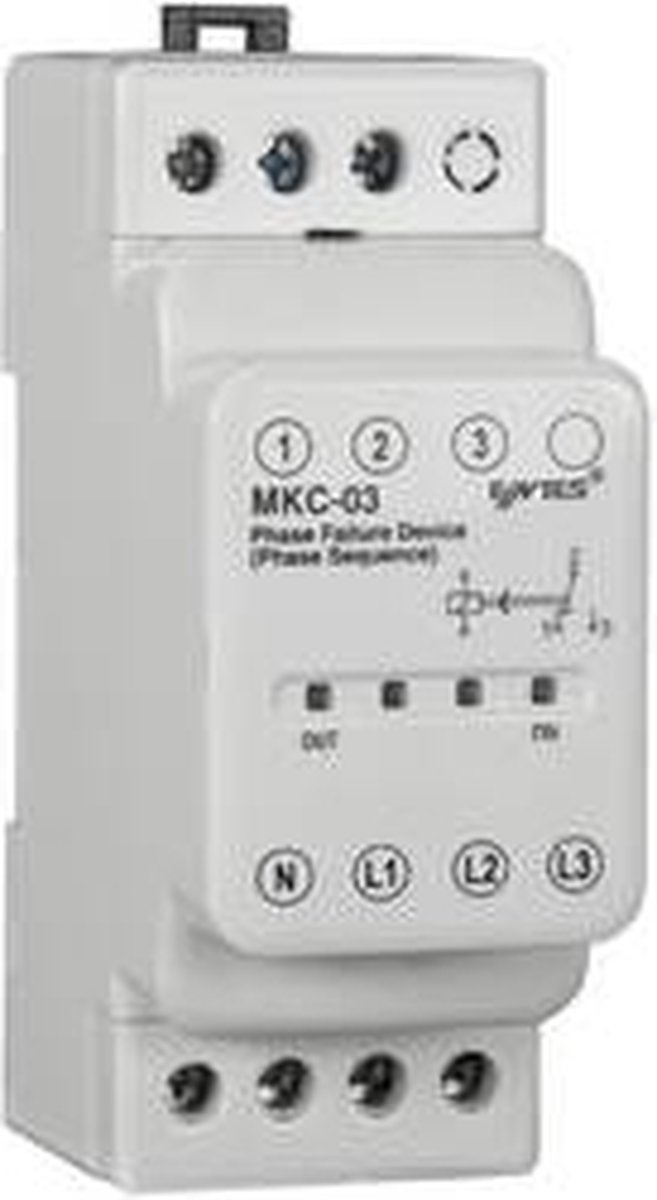 ENTES MKC-03 Övervakningsreläer 1 switch 1 st