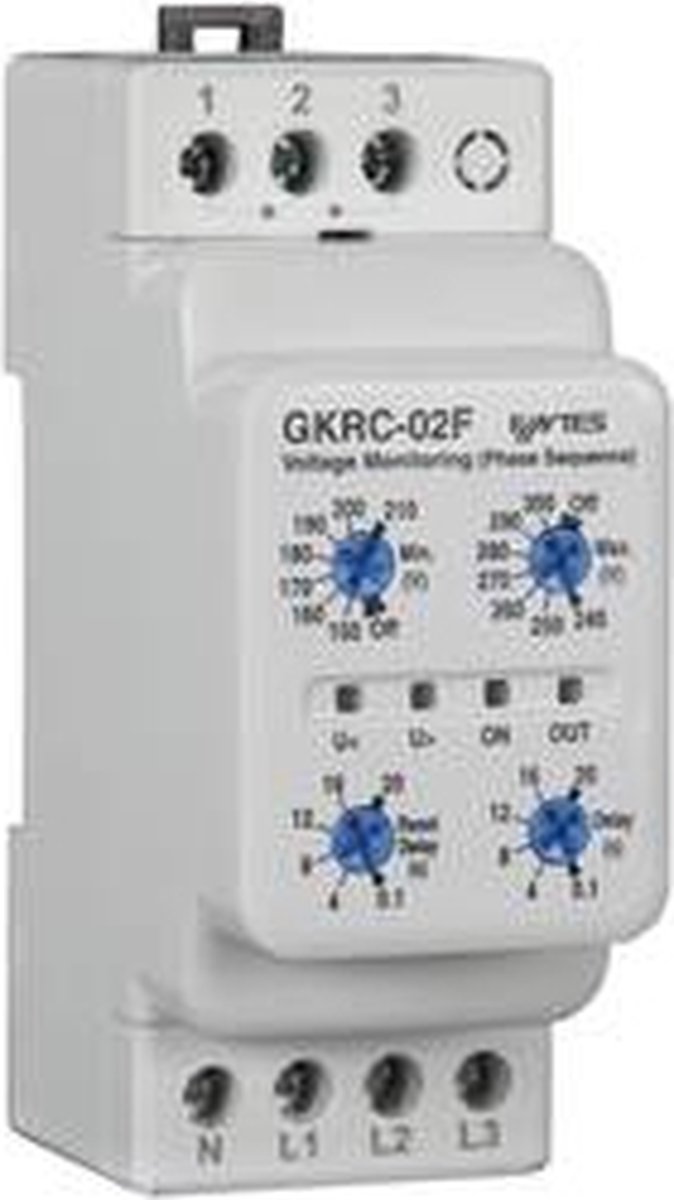 ENTES GKRC-02F Övervakningsreläer 1 switch Piece 1 st