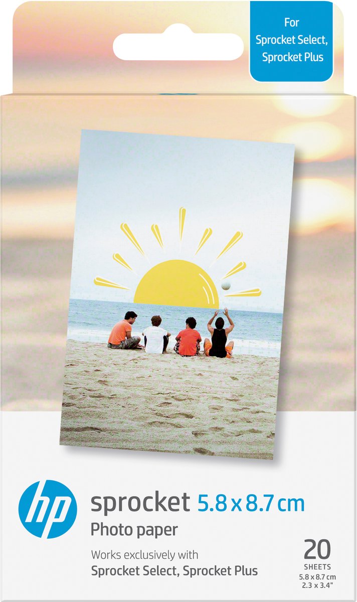 HP HPIZL2X320 Zinkpapper