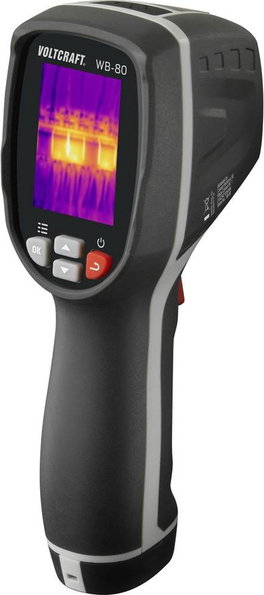VOLTCRAFT WB-80 Värmekamera -20 till 600 °C 32 x 32 Pixel 9 Hz integrerad digitalkamera