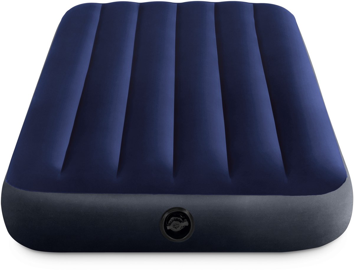 Intex 64757 Classic Down Uppblåsbar säng (L x B x H) 191 x 99 x 25 mm Blå
