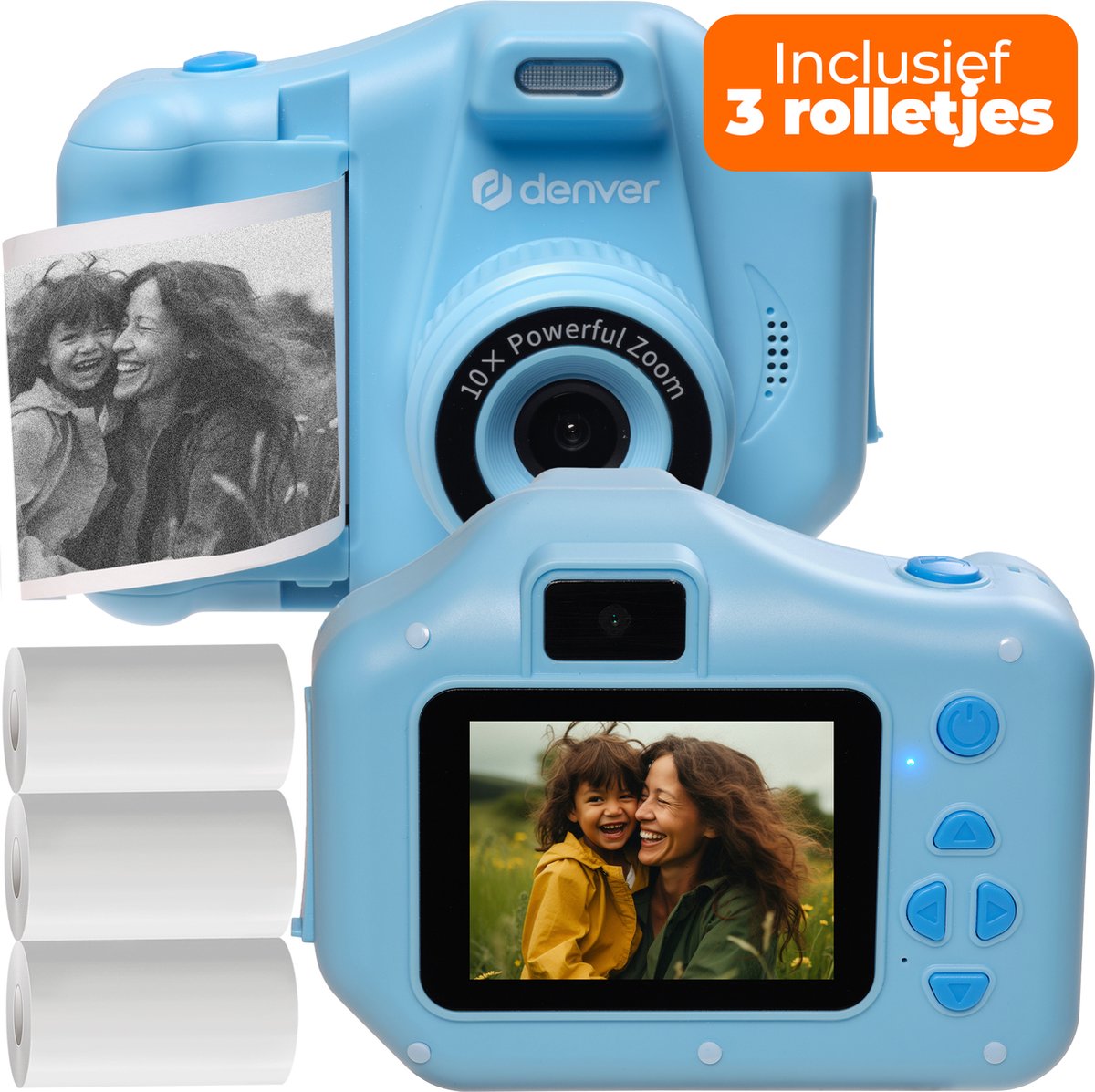 Denver KPC-1370BU Direktfilmskamera 48 Megapixel Blå