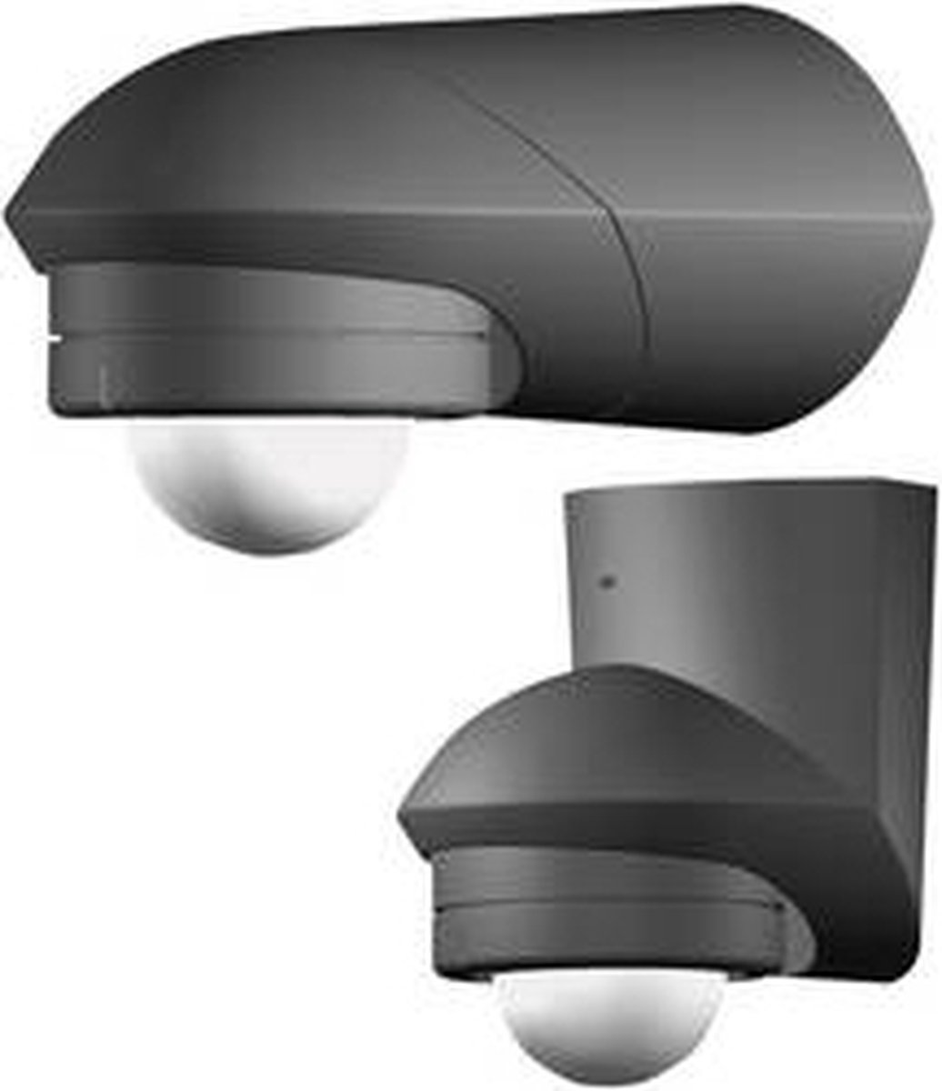 Grothe 94533 PIR-rörelsedetektor Utanpåliggande 120 ° Relä Svart IP55