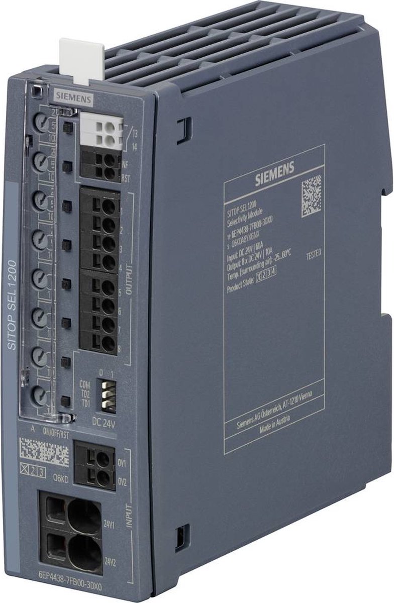 Siemens 6EP4438-7FB00-3DX0 6EP44387FB003DX0 Selektivitetsmodul