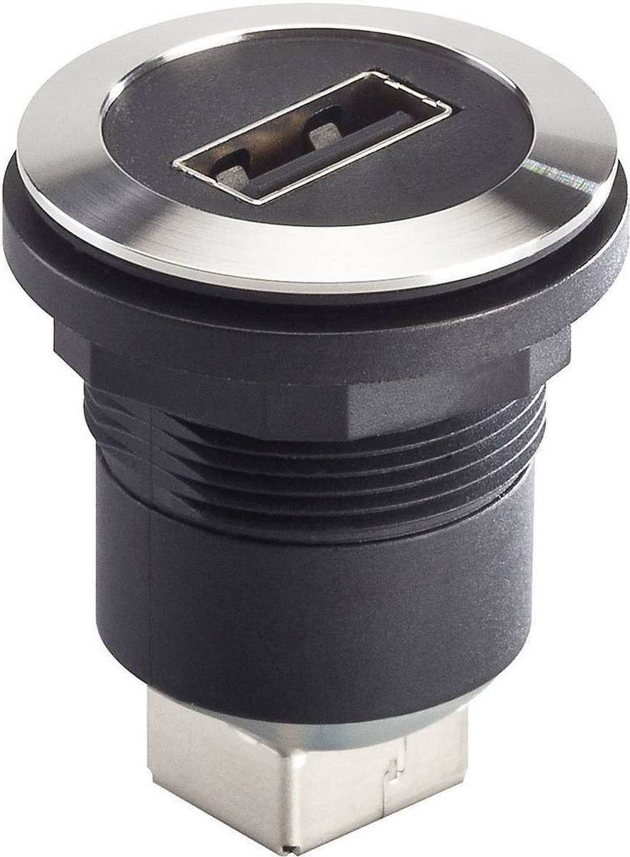 USB-ingångsdosor 2.0 Hona inbyggd RRJVA_USB_AB fram USB-uttag typ A · bak USB-uttag Typ B RRJVA_USB_AB Schlegel Innehåll: 1 st