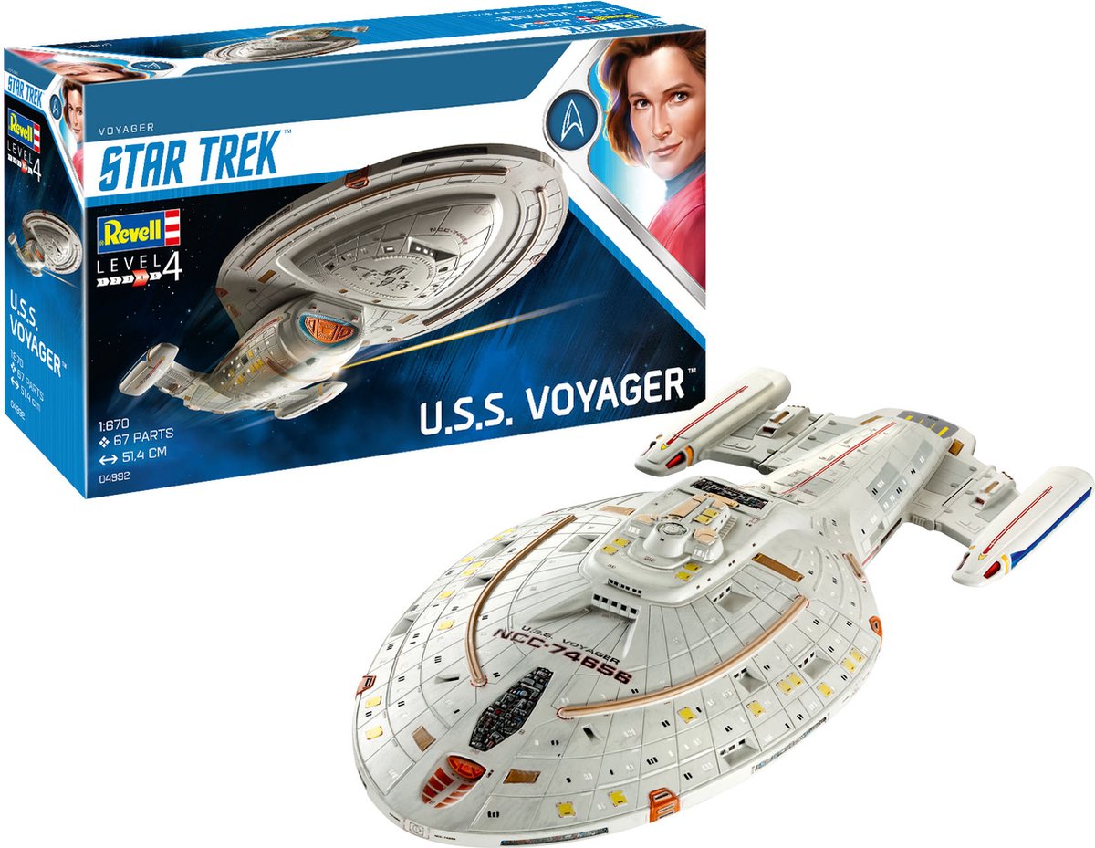 Revell 04992 Voyager Flygmodell byggsats 1:670
