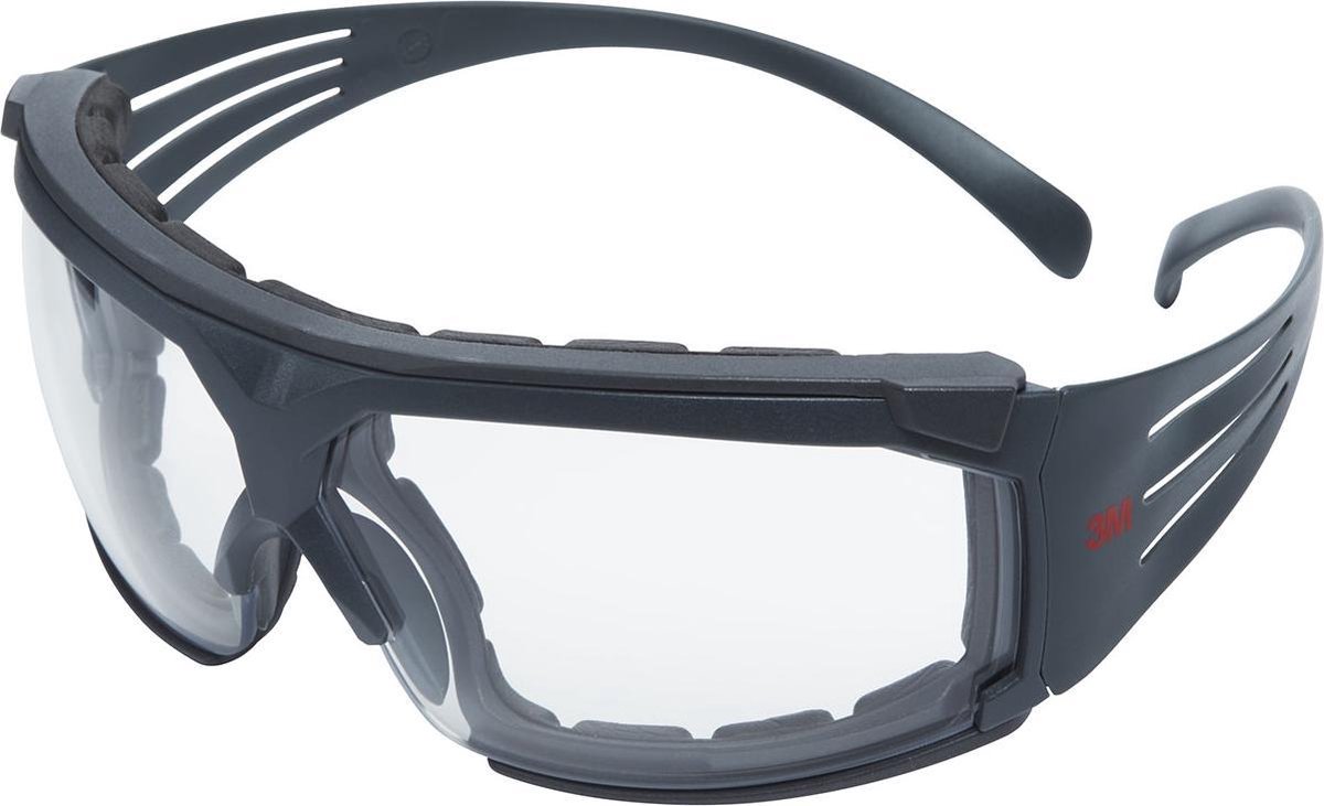 3M SecureFit SF601SGAFFI Skyddsglasögon inkl. anti-fogskydd Grå