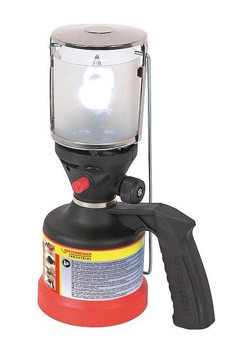 Rothenberger Industrial 35902 Scout Campinglampa Svart/Silver