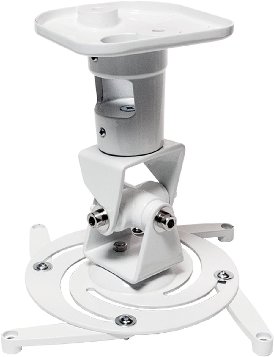 LogiLink BP0003 Projektor-takfäste Tiltbar, Vridbar Golv-/ takavstånd (max.): 22 cm Vit
