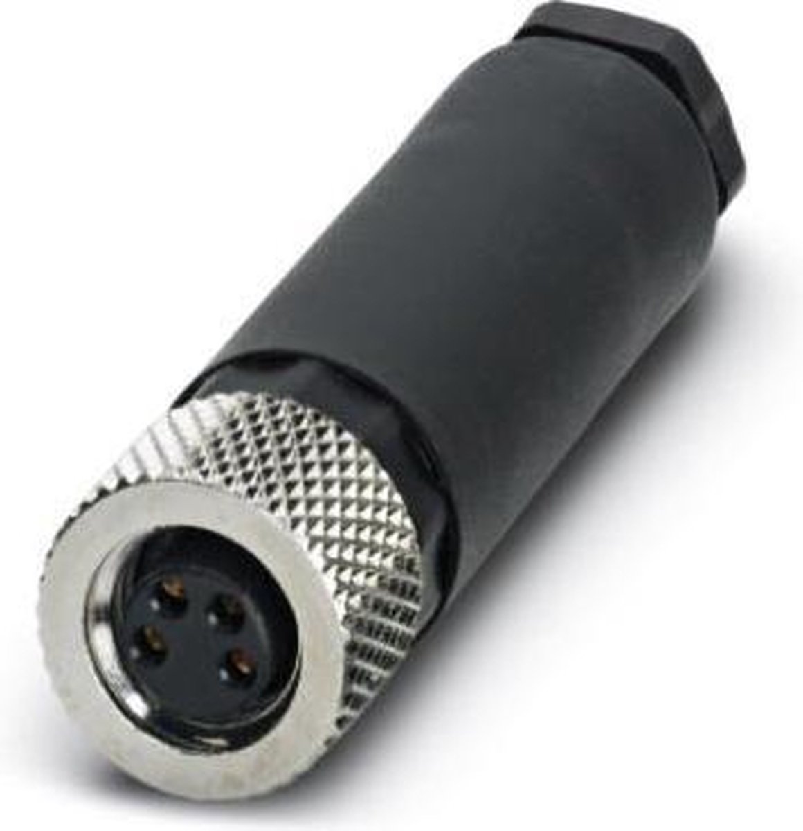 Phoenix Contact 1506891 Sensor/ställdon-kontakt, okonfektionerad M8 Hona rak Antal poler (RJ): 4 1 st