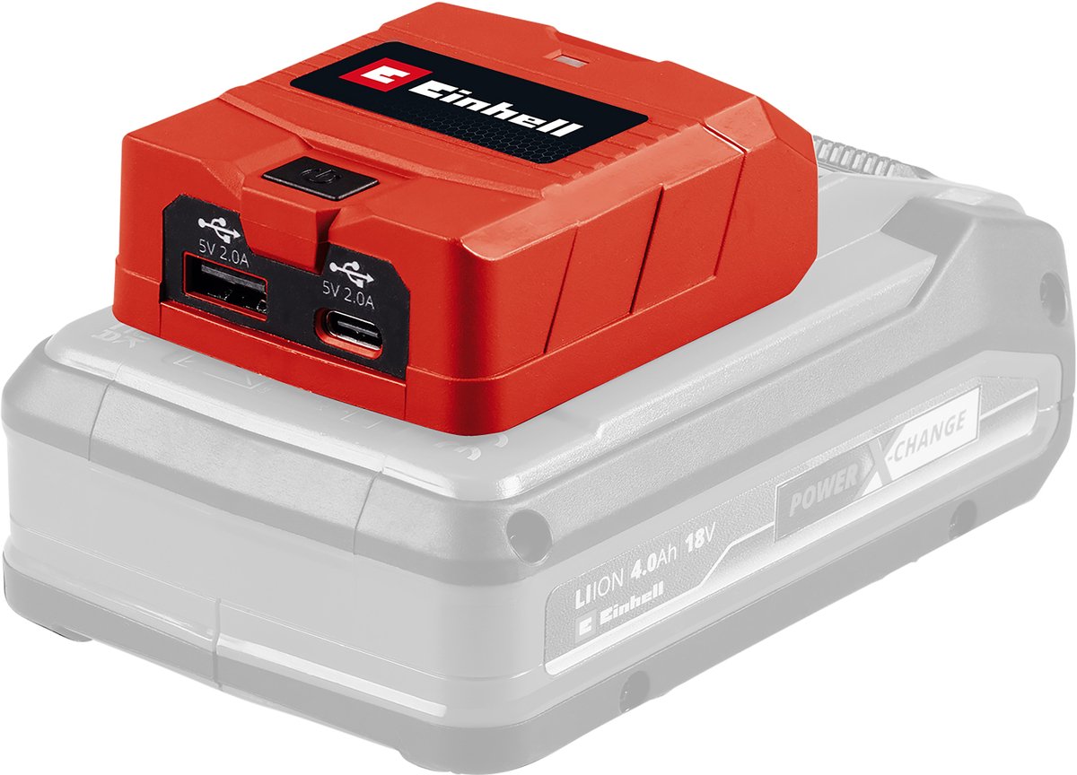 Einhell TC-CP 18 Li USB A/C-Solo 4514148 USB-adapter