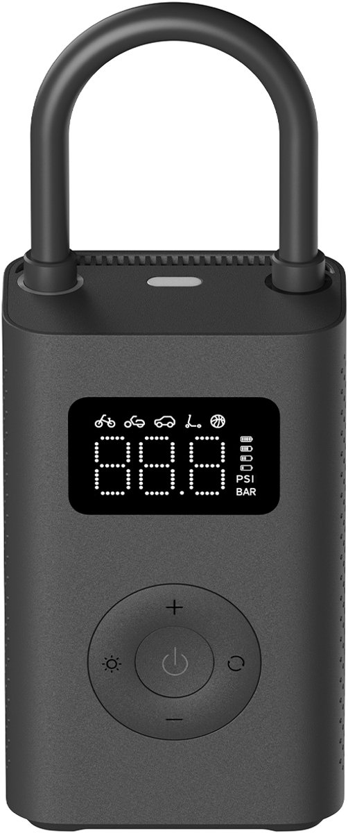 Xiaomi 46422 Kompressor Portable Electric Air Compressor 2 10.3 bar Automatisk avstängning, Bevaringslåda/-väska, Digital display