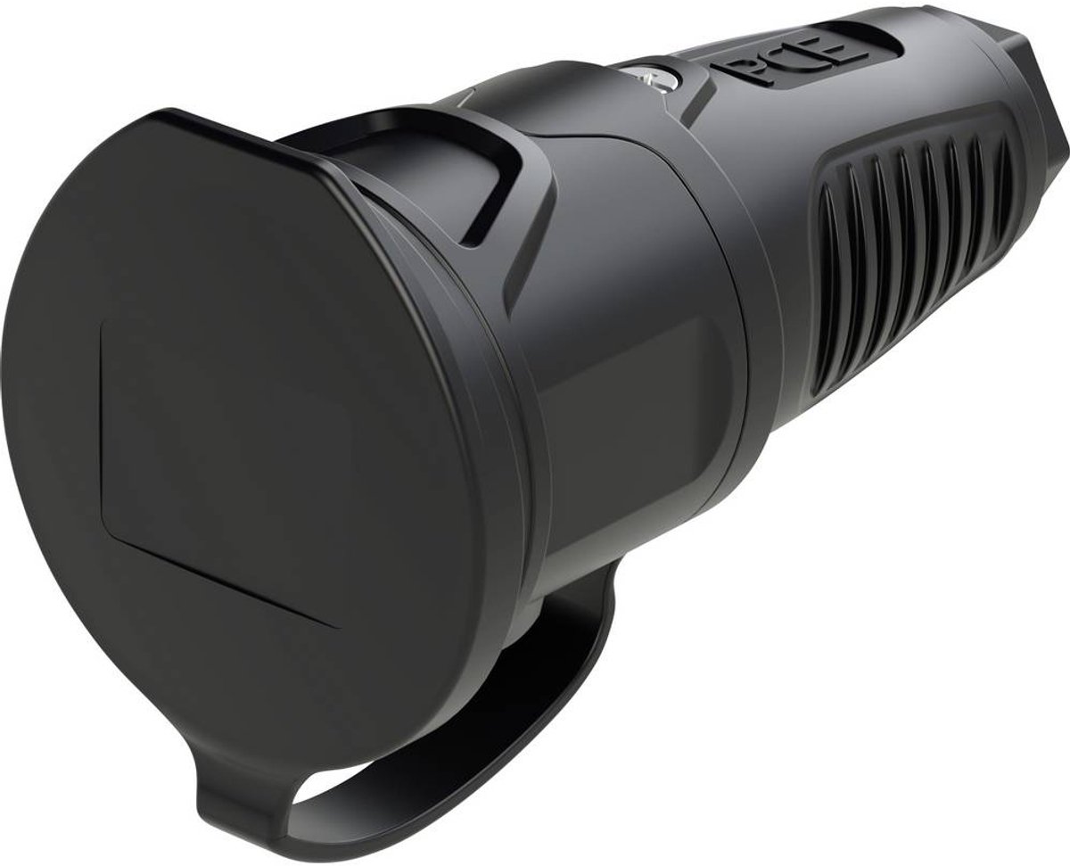 PC Electric 2511-ss Skarvuttag Gummi 250 V Svart IP54