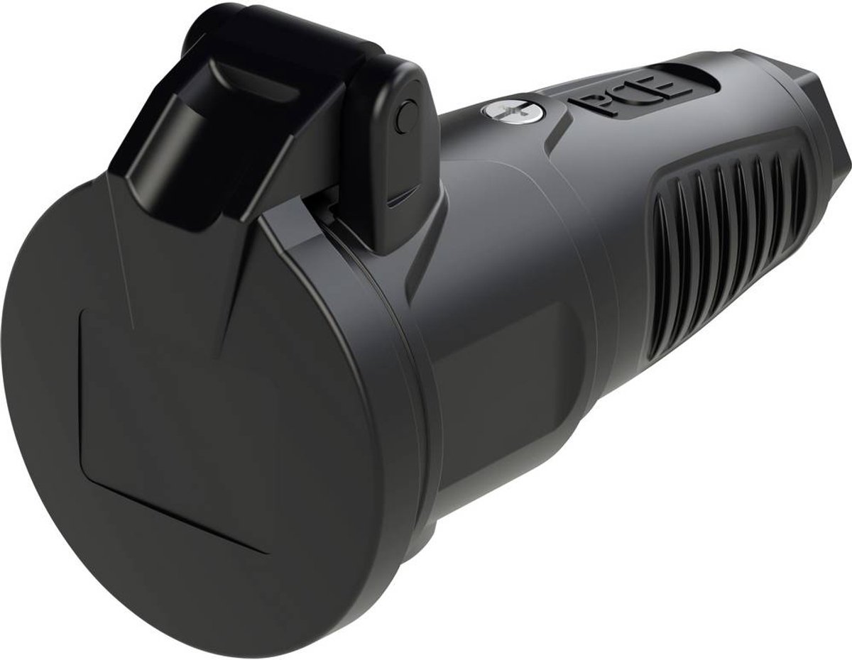 PC Electric 2512-ssc Skarvuttag Gummi 250 V Svart IP54