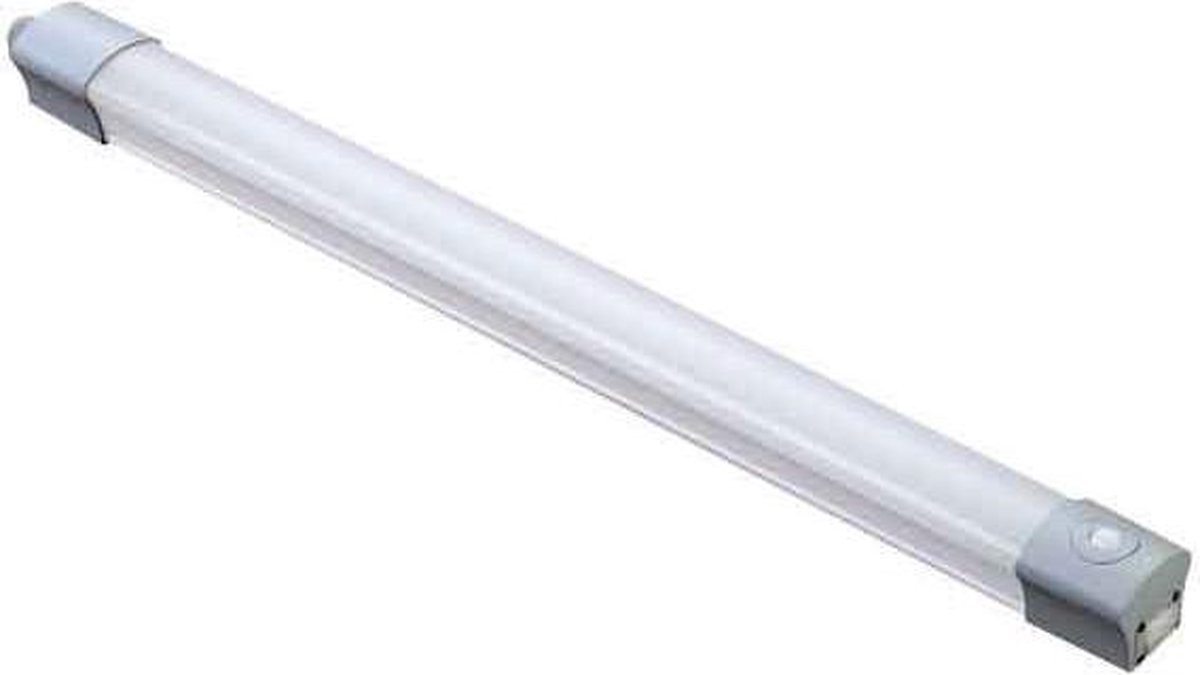 Megatron Fera LED-våtrumsbelysning med rörelsedetektor LED LED fast installerad 40 W Neutralvit Grå