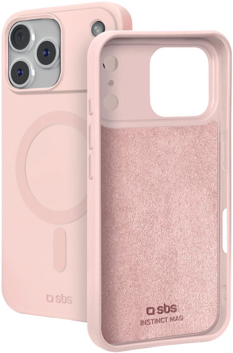 sbs mobile Instinct Mag Backcover Apple iPhone 18 Pro Max, iPhone 17 Pro Max Rosa TEINSTMAGIP1869P