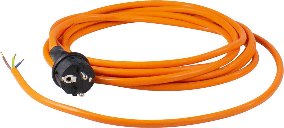 AS Schwabe 70908 Anslutningskabel Ström Orange 5.00 m