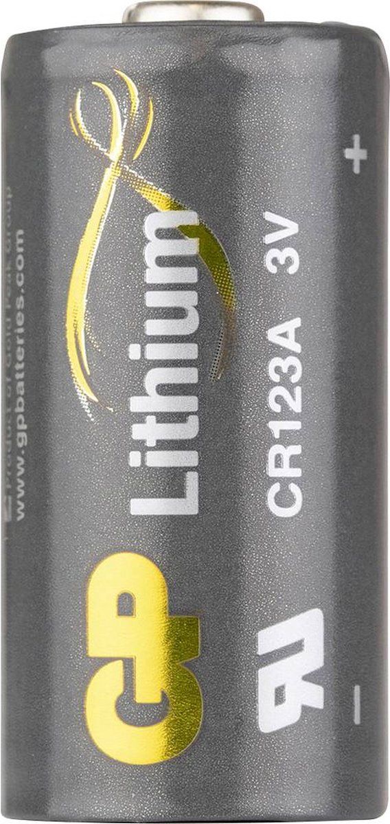 GP GPCR123AECO043C1 CR123A Fotobatteri Litium 1400 mAh 3 V 1 st