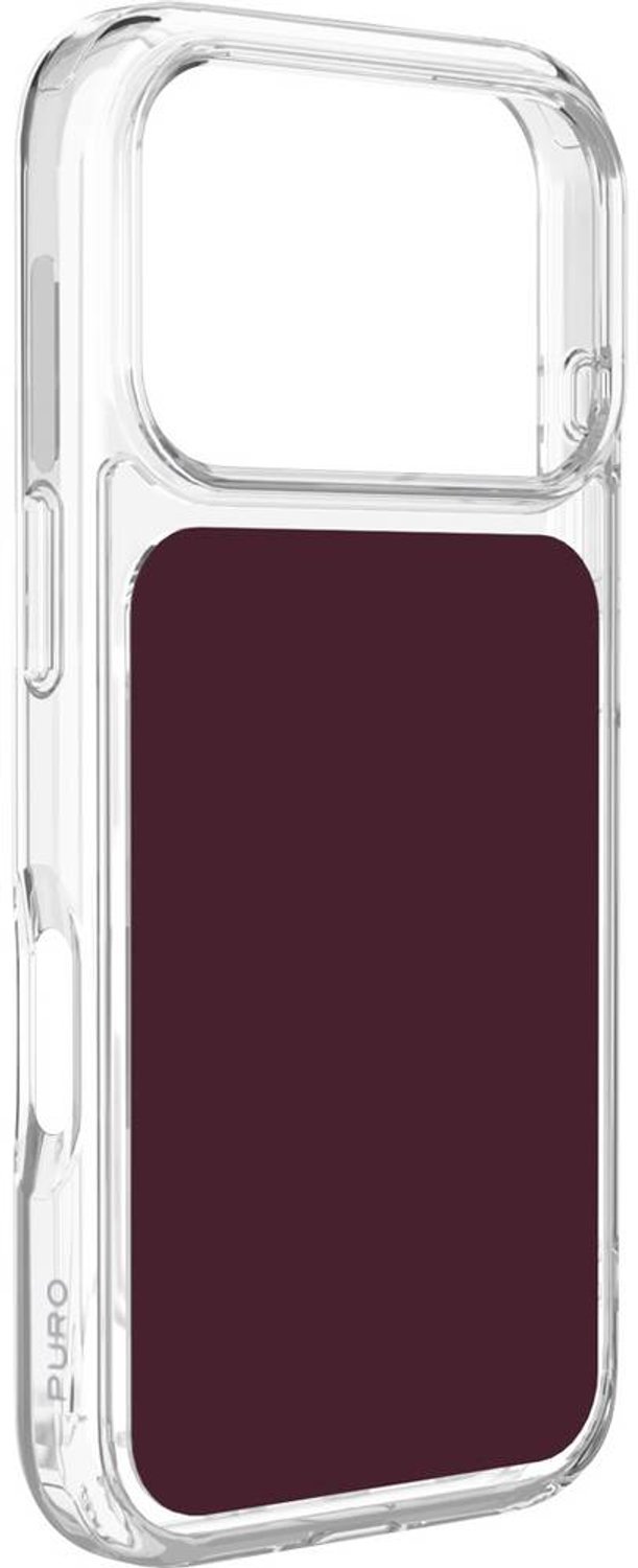 sbs mobile Plate Mag Backcover Apple iPhone 18 Pro, iPhone 17 Pro Körsbär/röd PUIPC18P63CLEARMBDX