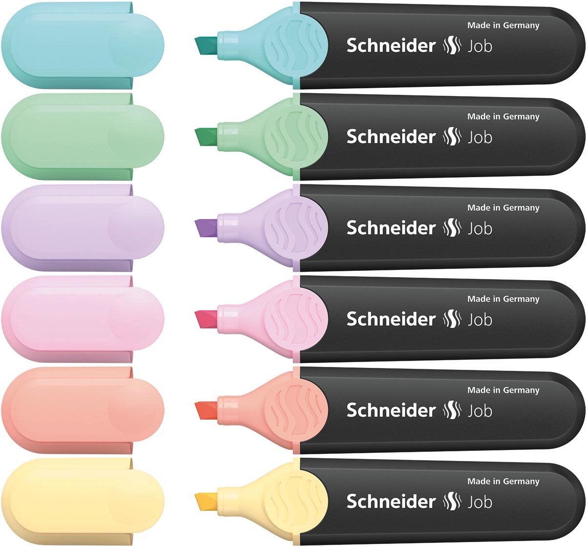 Schneider Schreibgeräte Textmarker Job pastell Etui 50-115097 1 st