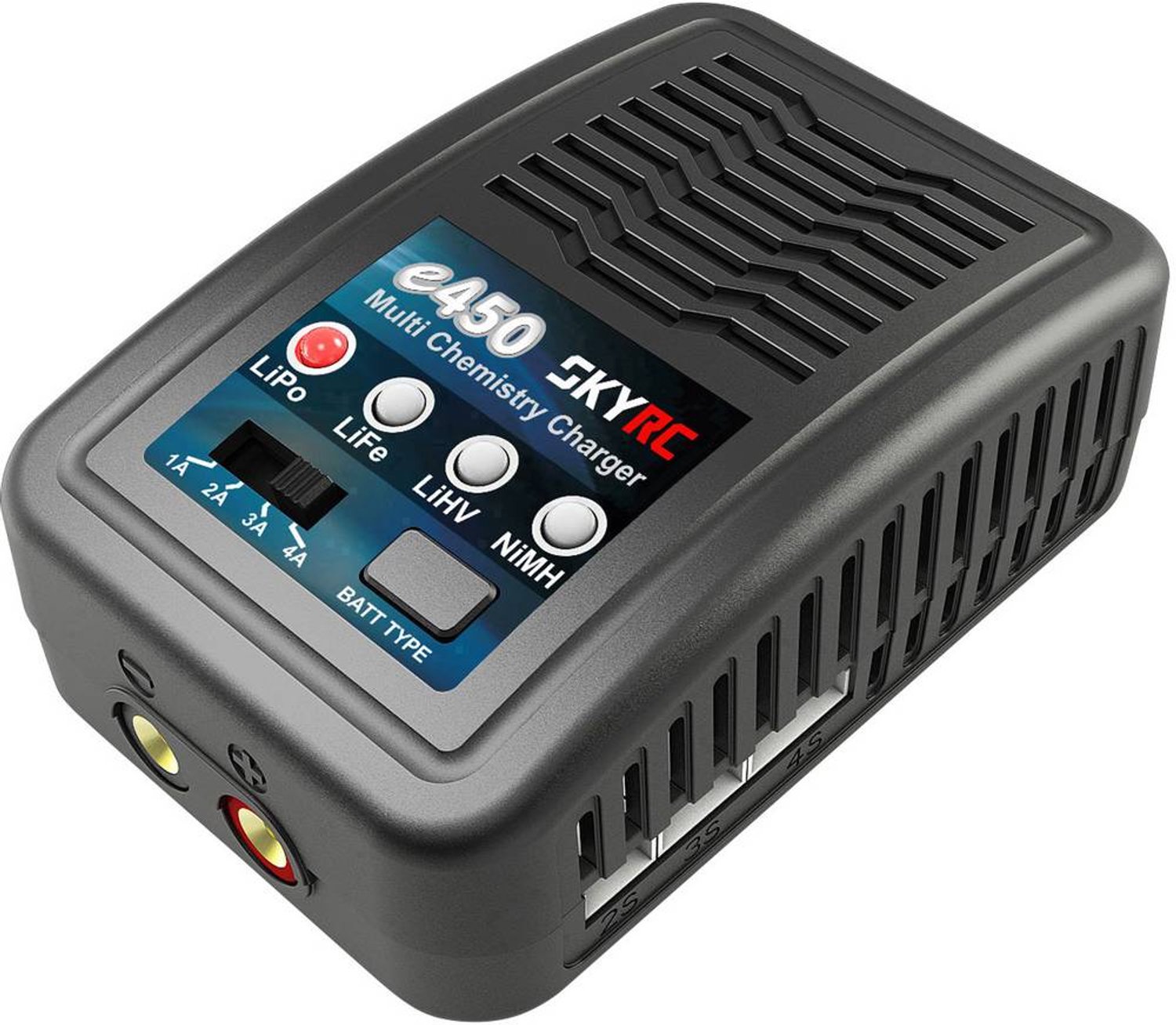 SKYRC e450 AC Multifunktionsladdare 4 A LiPo, LiFePO, LiHV, NiMH