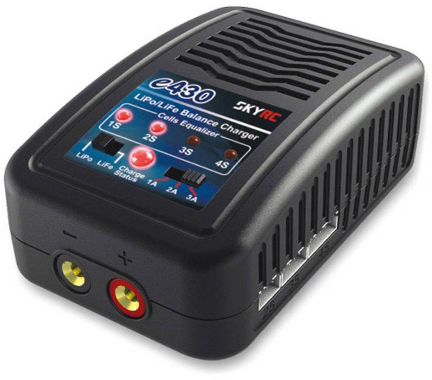SKYRC e430 RC-batteriladdare 3 A LiPo, LiFePO Laddström justerbar