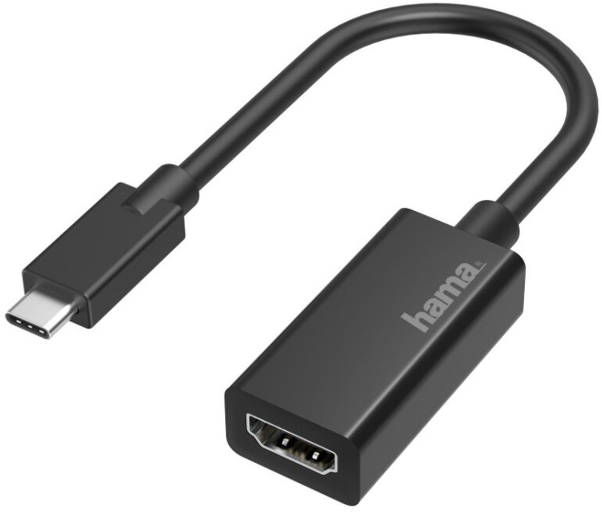 Hama USB 2.0 Adapter [1x HDMI hona - 1x USB-C® hane] Flexibel