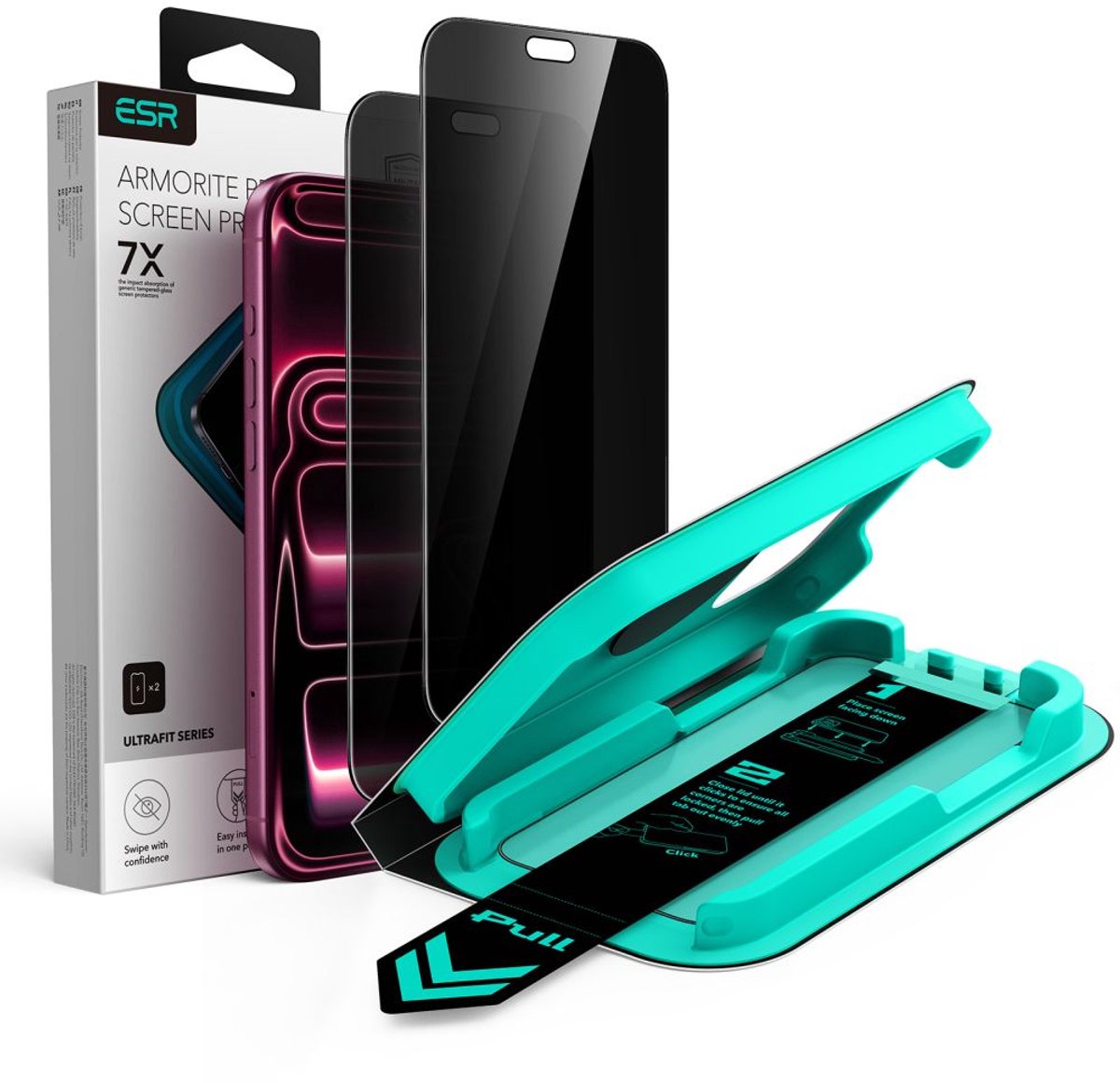 ESR Displayskyddsglas Apple IPhone 18 Pro 1 st 1D9890101