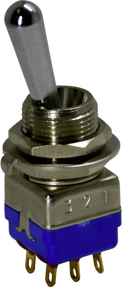 APEM 12146AK 12000 Serie Vippströmställare 2x På/På låsande 1 st