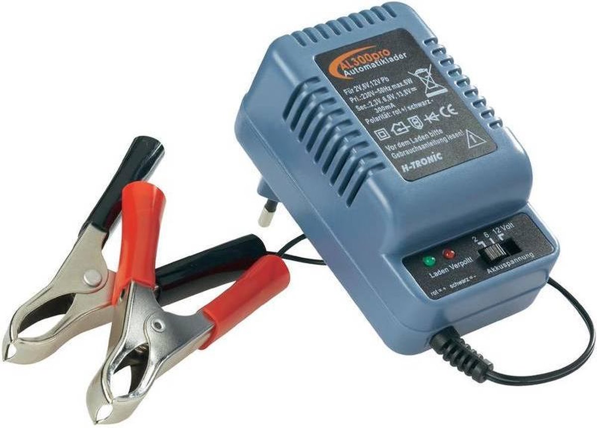 H-Tronic Blybatteriladdare AL 300 PRO 2 V, 6 V, 12 V Laddström (max.) 0.3 A