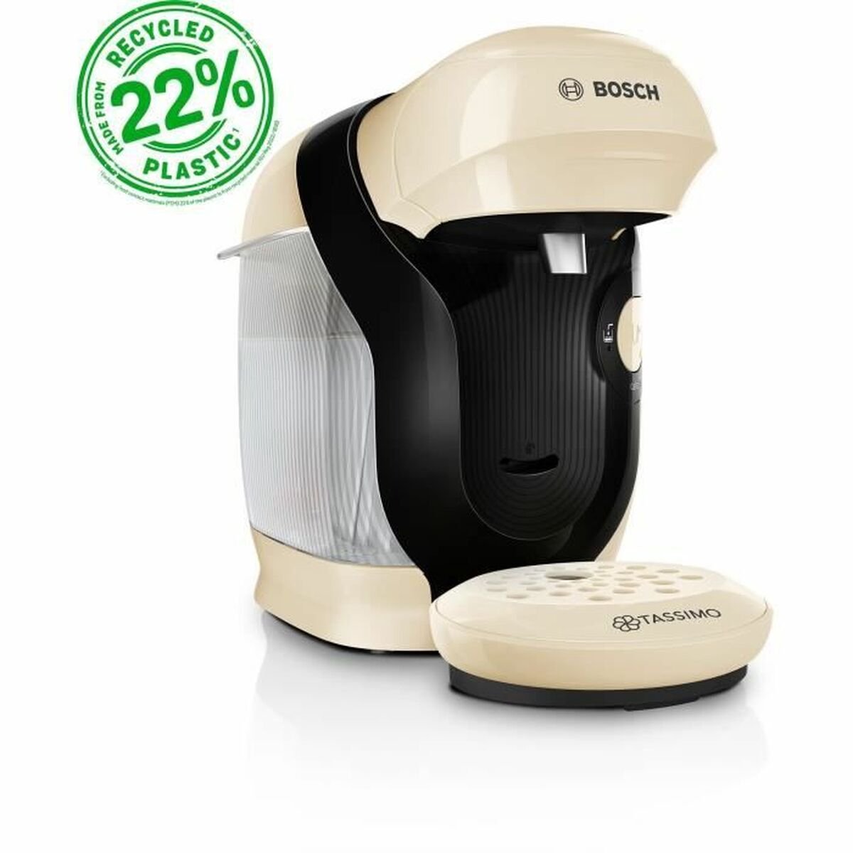Bosch Tassimo STYLE TAS117E Kapselmaskin Creme Tassimo